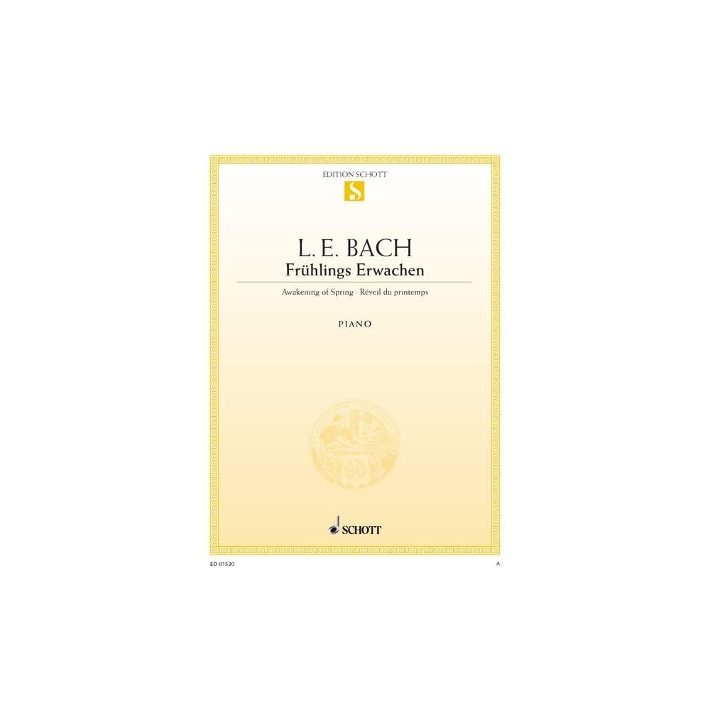 Bach, Leonhard Emil - Awakening of spring E major 