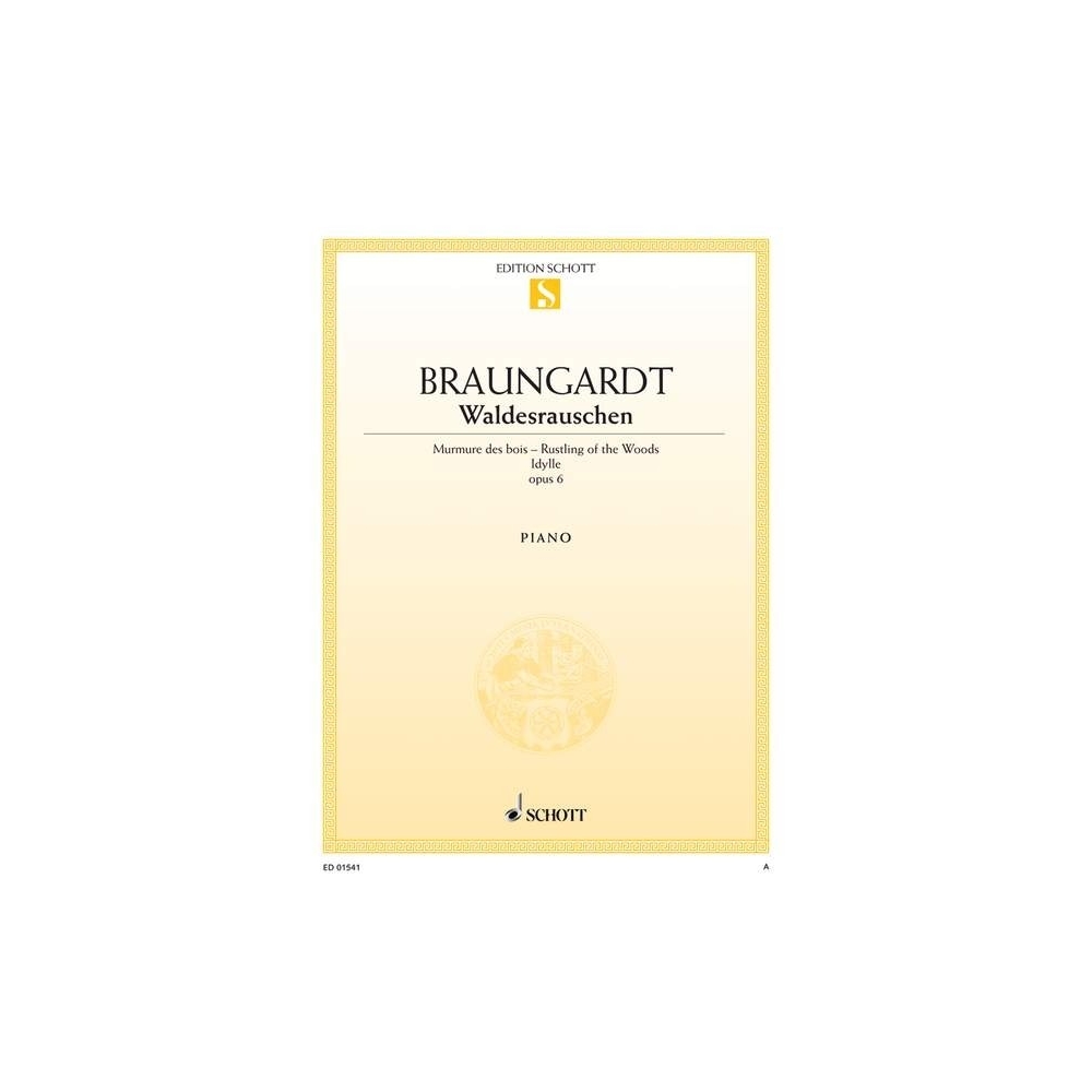 Braungardt, Fridolin - Waldesrauschen op. 6 