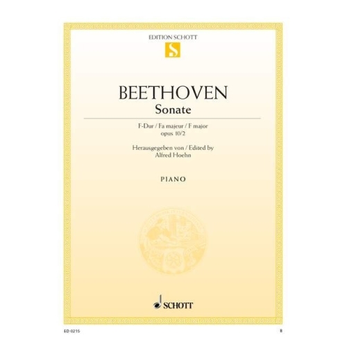 Beethoven, Ludwig van - Sonata in F Major op. 10/2