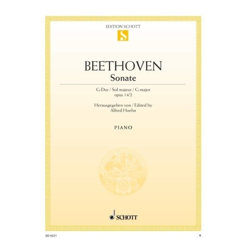 Beethoven, Ludwig van - Sonata in G Major op. 14/2