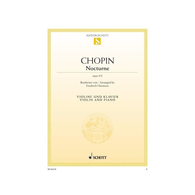 Chopin, Frédéric - Nocturne Eb Major op. 9/2