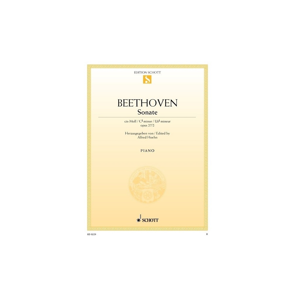 Beethoven, Ludwig van - Sonata C sharp Minor op. 27/2