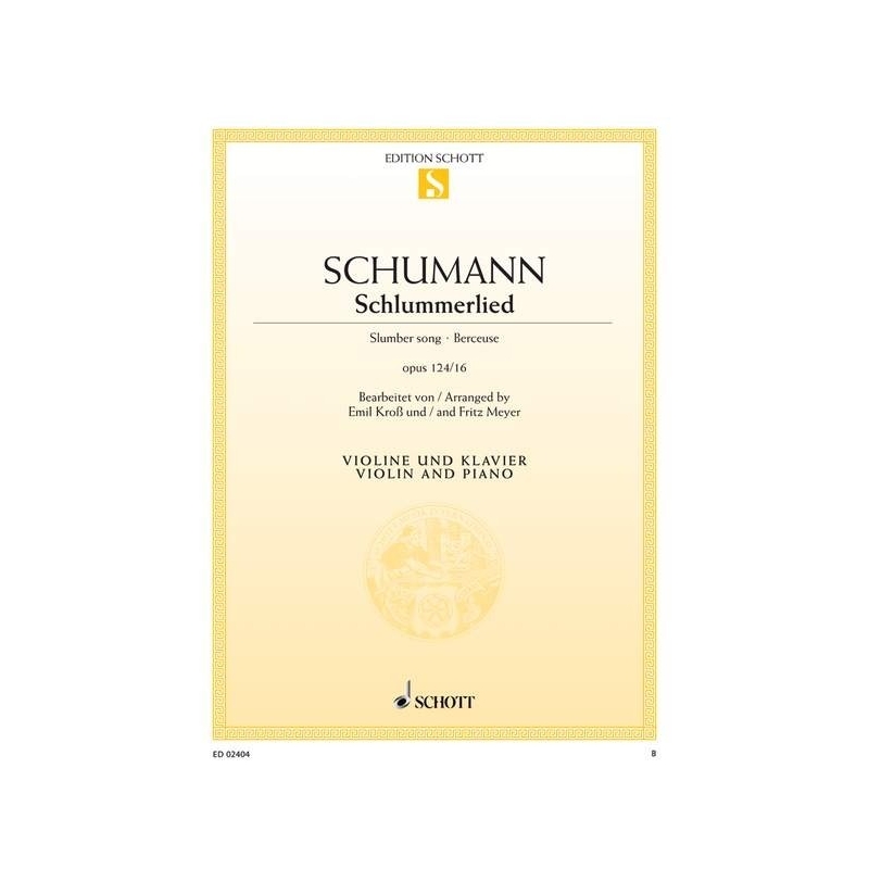 Schumann, Robert - Slumber song op. 124/16