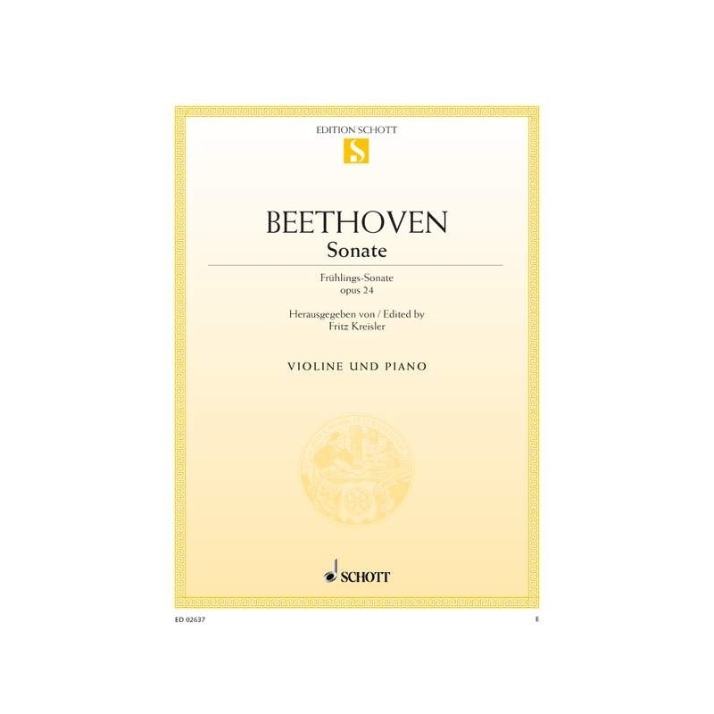 Beethoven, Ludwig van - Sonata F Major op. 24