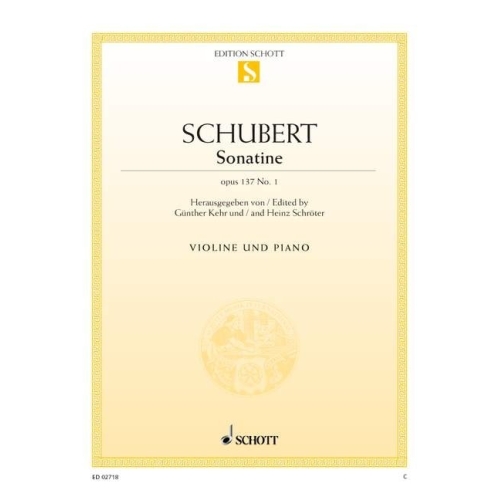 Schubert, Franz - Sonatina D Major op. 137/1 D 384