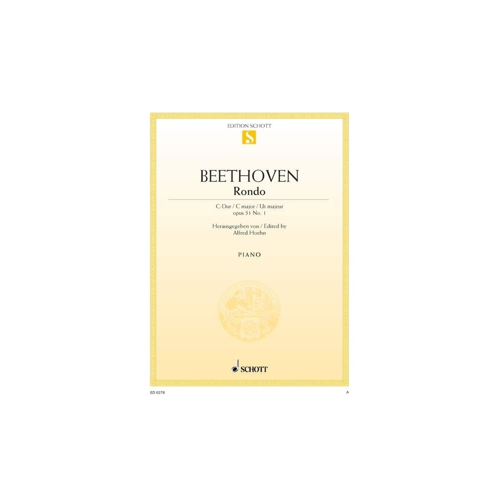 Beethoven, Ludwig van - Rondo C Major op. 51/1