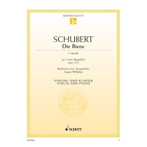 Schubert, Franz (Dresden) - Die Biene op. 13/9