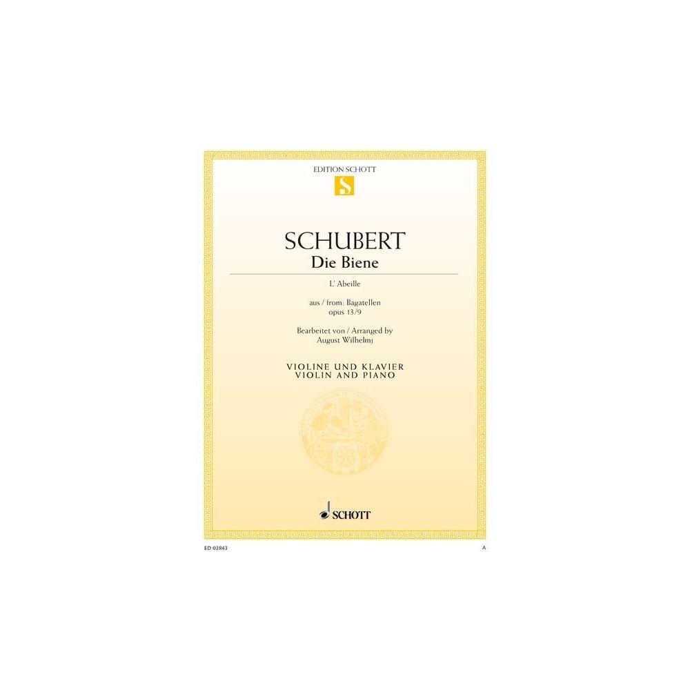 Schubert, Franz (Dresden) - The Bee op. 13/9 