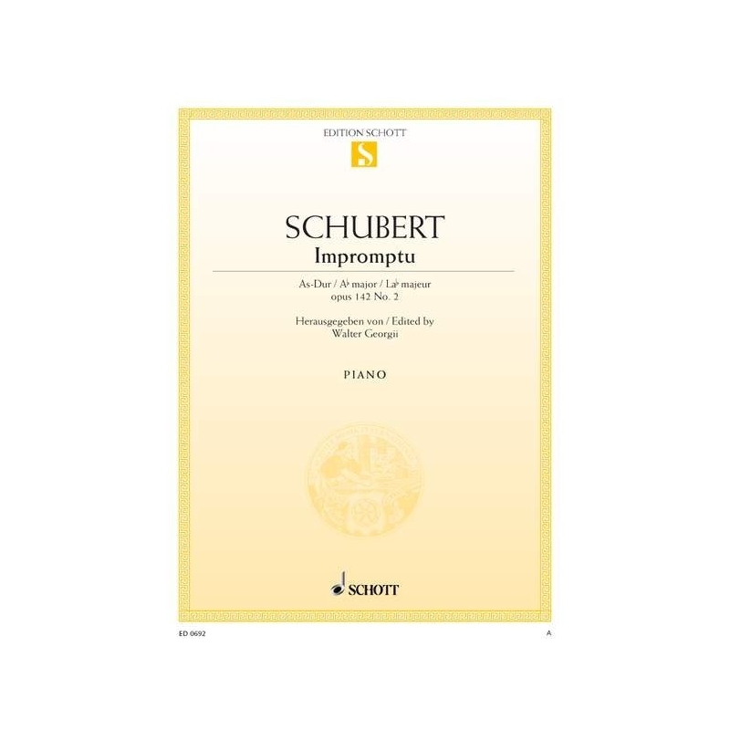 Schubert, Franz - Impromptu op. posth. 142 D 935/2