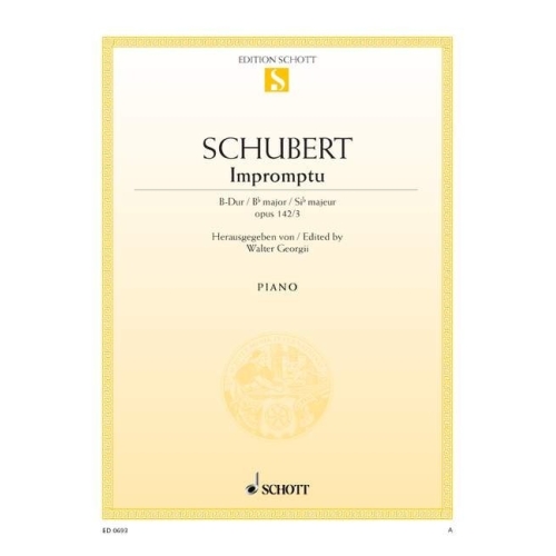 Schubert, Franz - Impromptu op. posth. 142 D 935/3