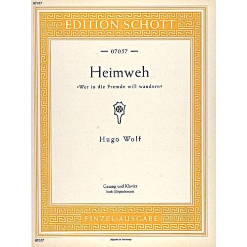 Wolf, Hugo Philipp Jakob -...