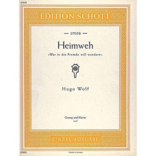 Wolf, Hugo Philipp Jakob -...