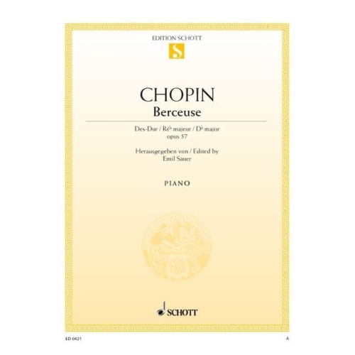 Chopin, Frédéric - Berceuse D flat Major, op. 57 op. 57