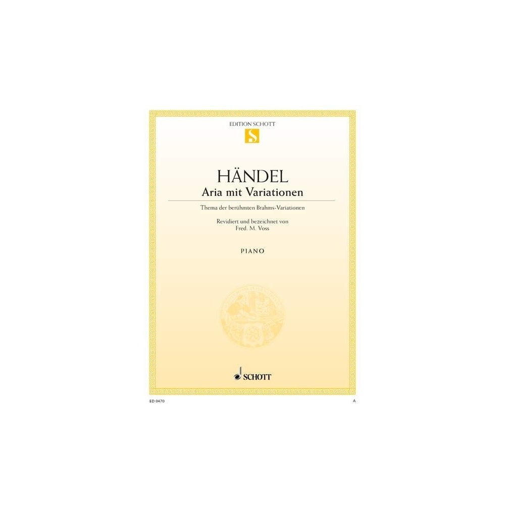Handel, George Frideric - Aria with Variations 