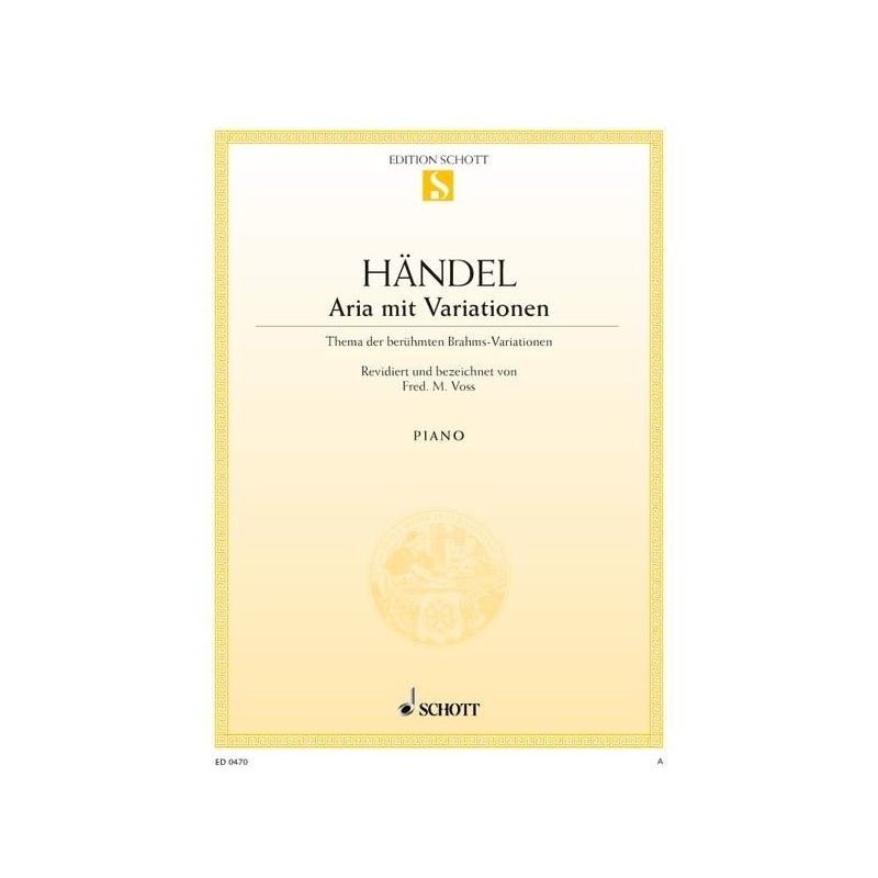 Handel, George Frideric - Aria with Variations 
