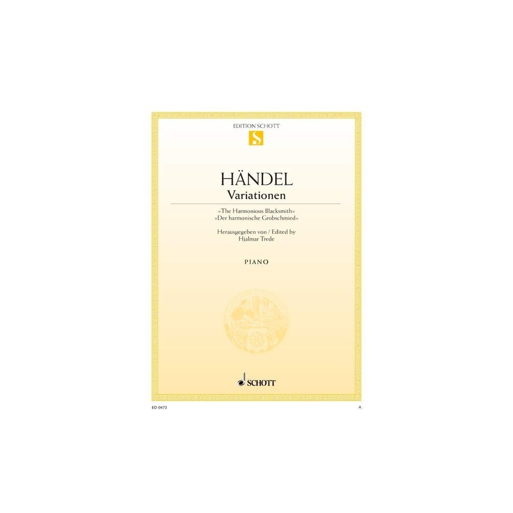 Handel, George Frideric - Grobschmied-Variationen 