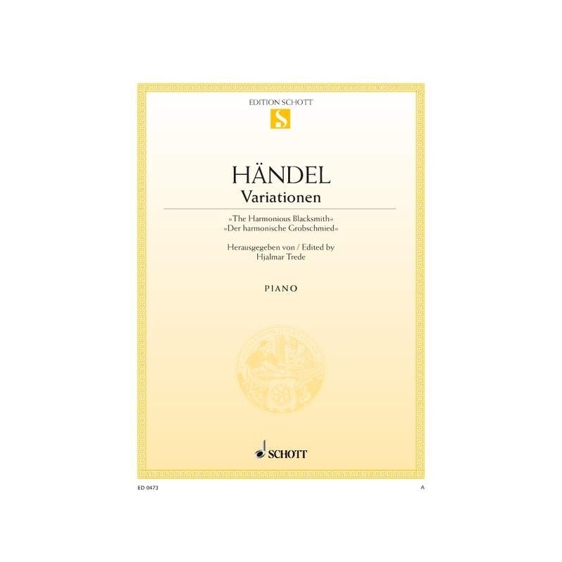 Handel, George Frideric - Grobschmied-Variationen