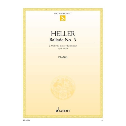 Heller, Stephen - Ballade No. 3 D minor op. 115