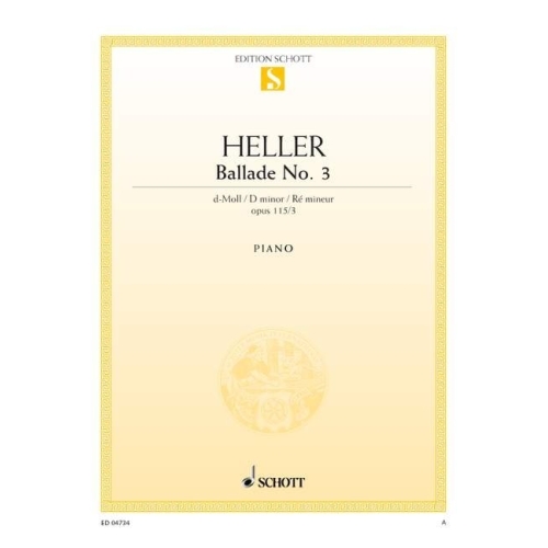 Heller, Stephen - Ballade No. 3 D minor op. 115 