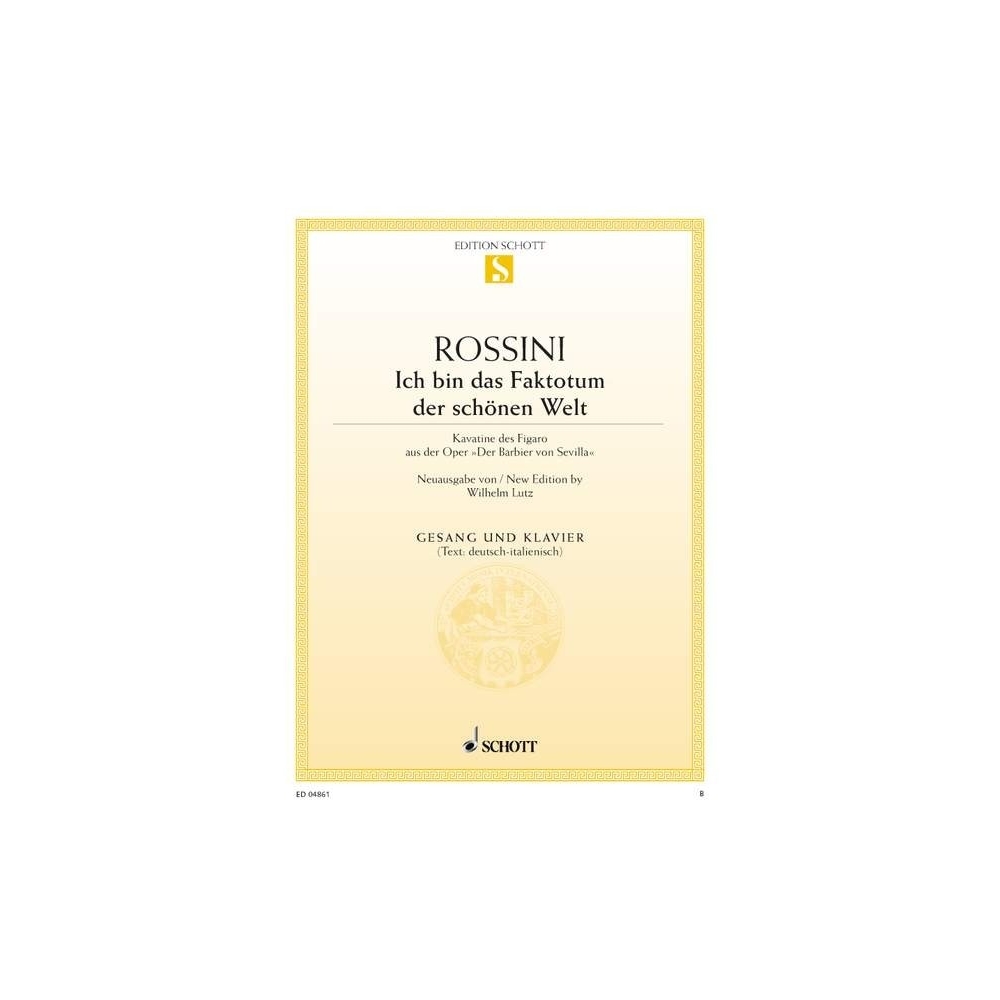Rossini, Gioacchino Antonio - Largo al factotum 