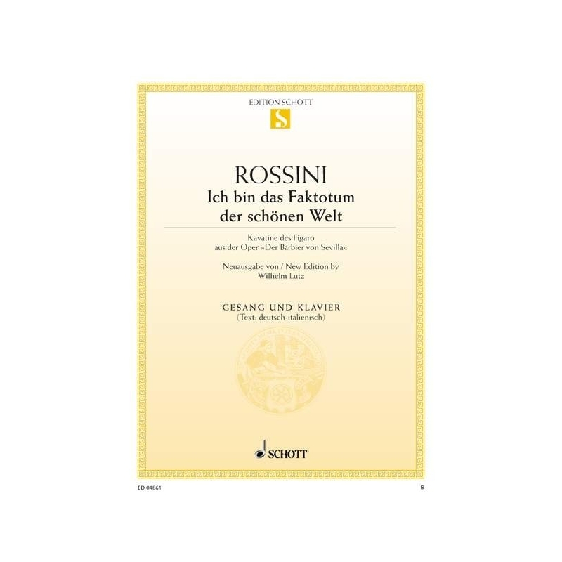 Rossini, Gioacchino Antonio - Largo al factotum 