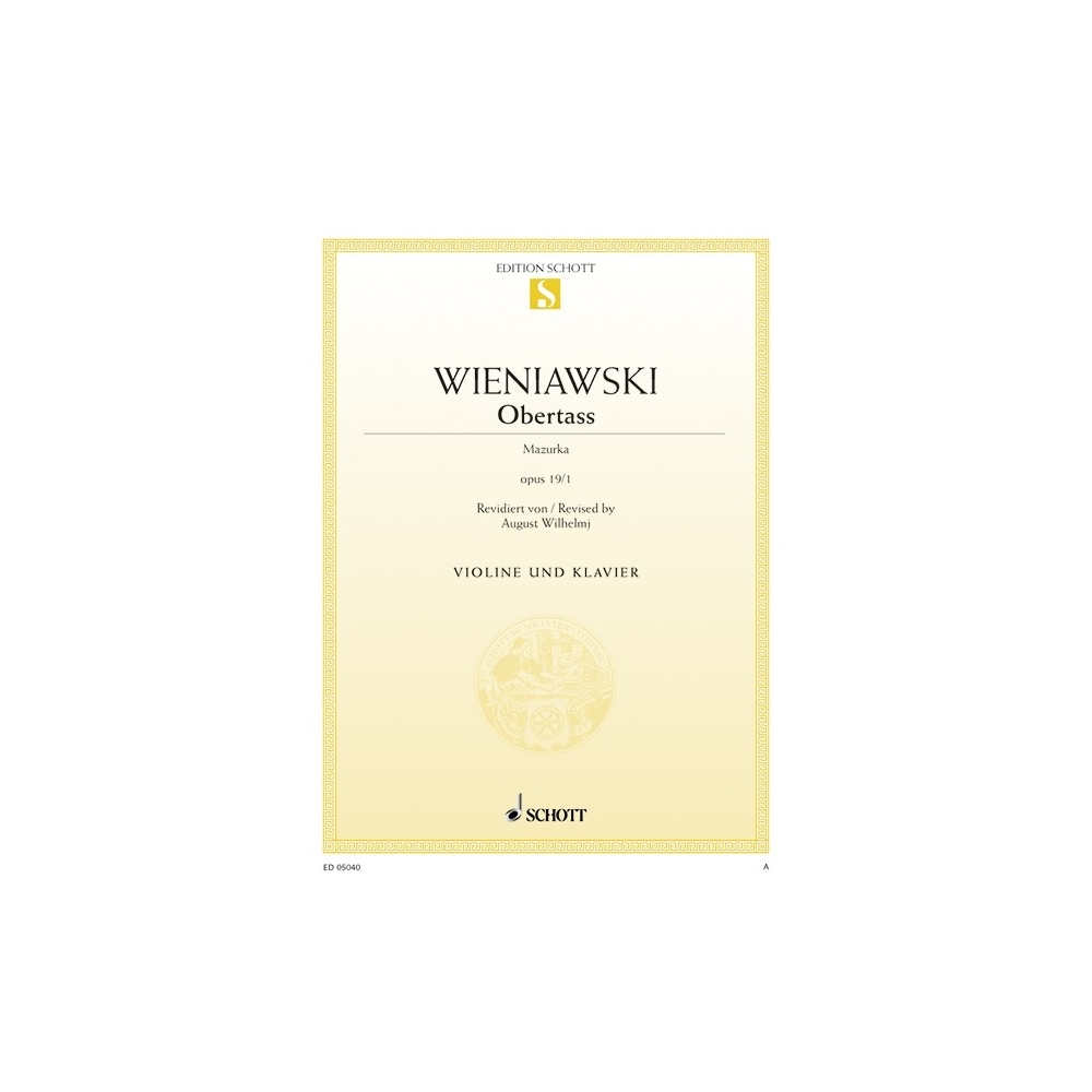 Wieniawski, Henryk - Obertass op. 19/1 
