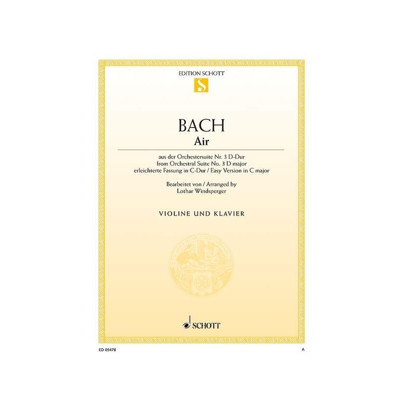 Bach, J.S - Air BWV 1068 