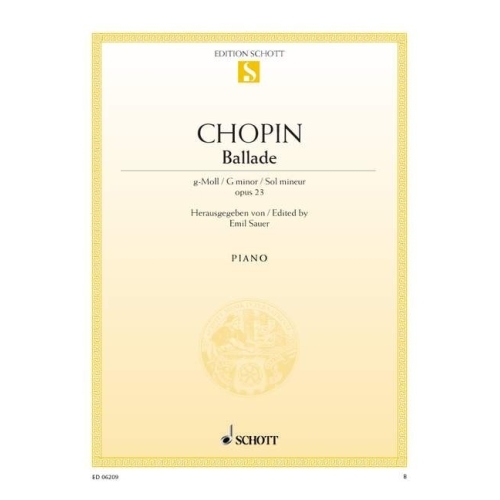 Chopin, Frédéric - Ballade G Minor op. 23