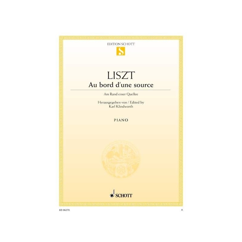 Liszt, Franz - Au bord dune source