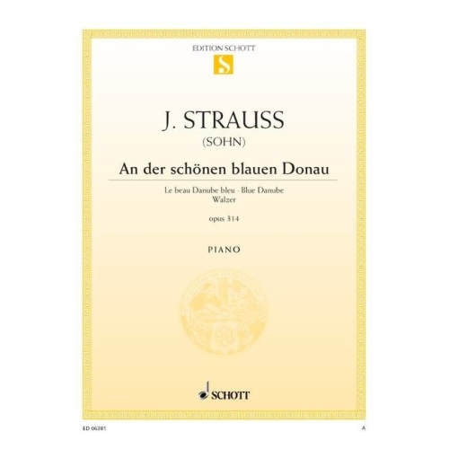 Strauss (Son), Johann - Blue Danube op. 314