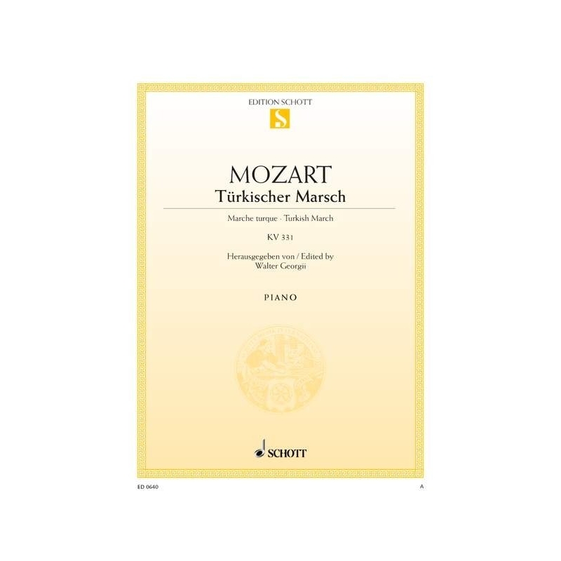Mozart, Wolfgang Amadeus - Turkish March K 331
