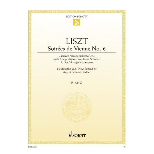 Liszt, Franz - Soireés de Vienne No. 6 A major