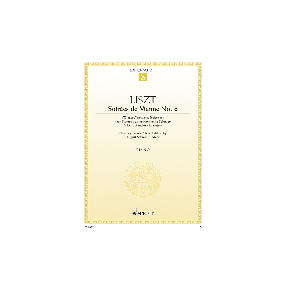 Liszt, Franz - Soireés de Vienne No. 6 A major