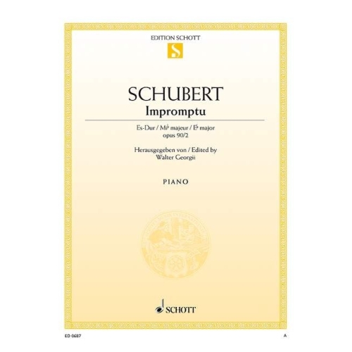 Schubert, Franz - Impromptu op. 90 D 899 