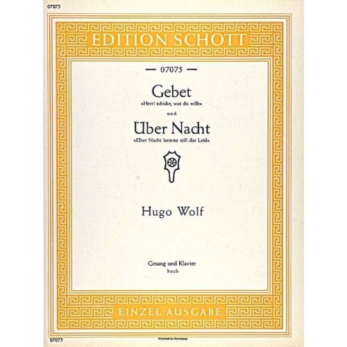 Wolf, Hugo Philipp Jakob -...