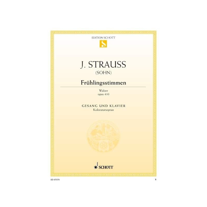 Strauß (Son), Johann - Frühlingsstimmen op. 410 