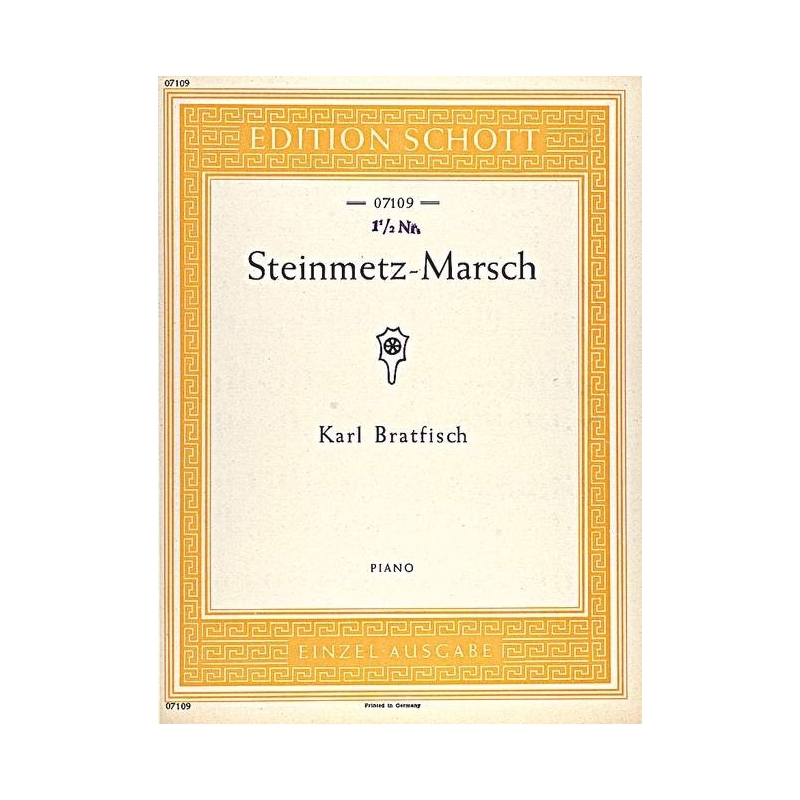 Bratfisch, Karl - Steinmetz-Marsch II, 197 