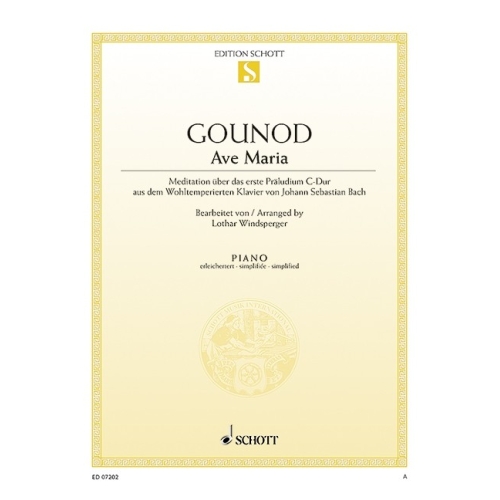 Gounod, Charles / Bach, Johann Sebastian - Ave Maria