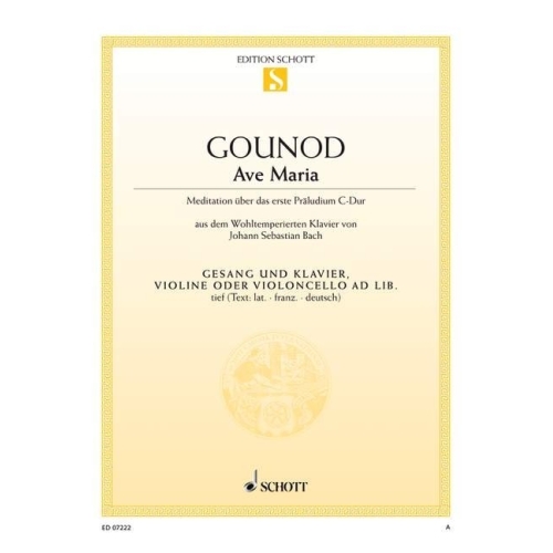 Gounod, Charles / Bach, Johann Sebastian - Ave Maria