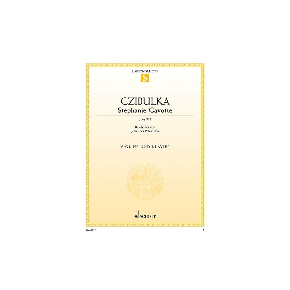 Czibulka, Alphons - Stephanie Gavotte op. 312 