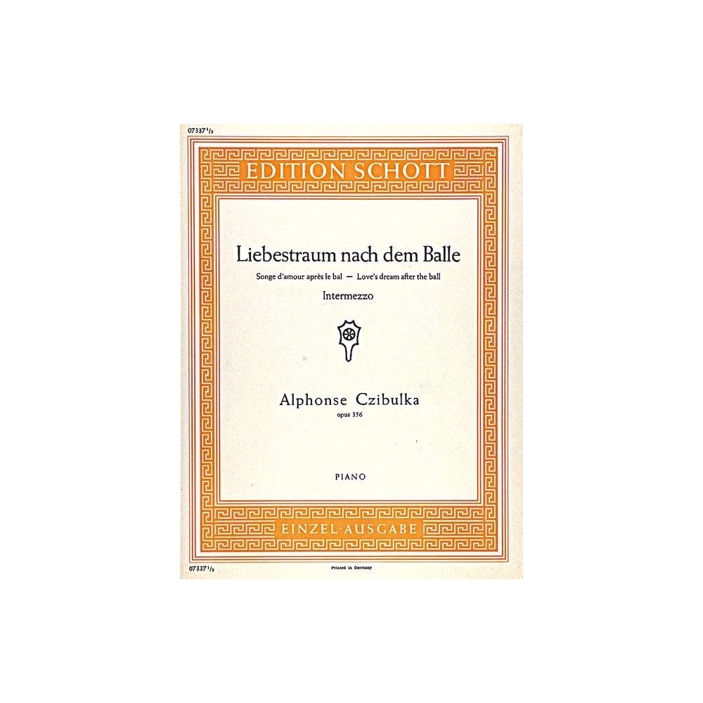 Czibulka, Alphons - Liebestraum nach dem Balle op. 356 