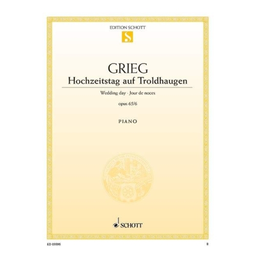 Grieg, Edvard - Wedding day...