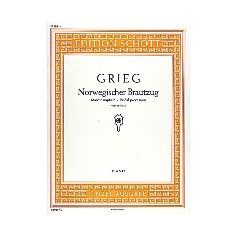 Grieg, Edvard - Bridal procession op. 19/2 