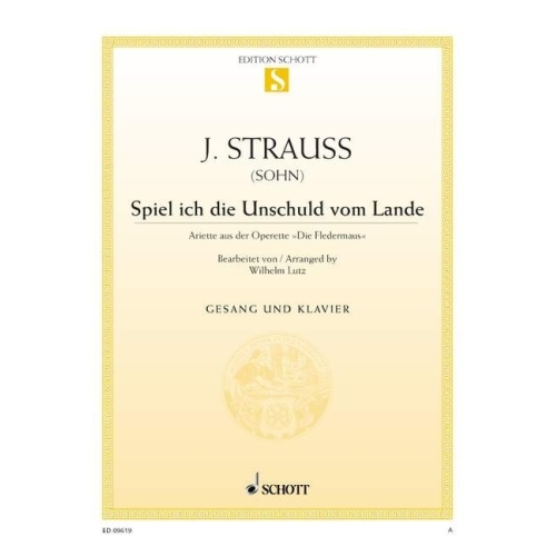 Strauß (Son), Johann - Spiel ich die Unschuld vom Lande 