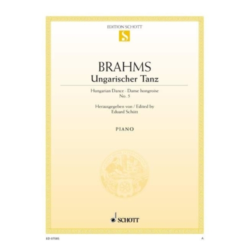 Brahms, Johannes - Hungarian Dance No. 5