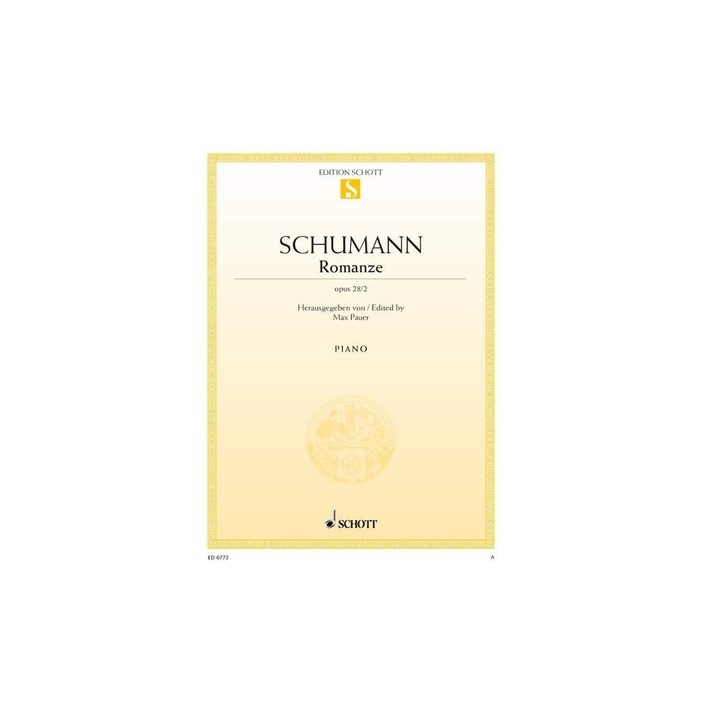 Schumann, Robert - Romance F sharp Major op. 28/2