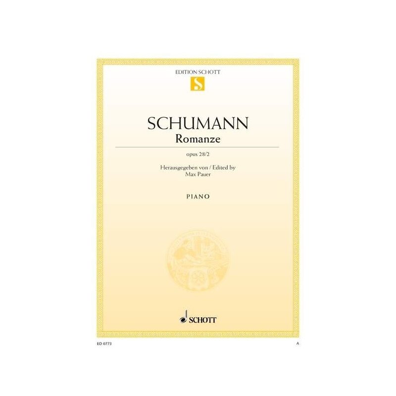 Schumann, Robert - Romance F sharp Major op. 28/2