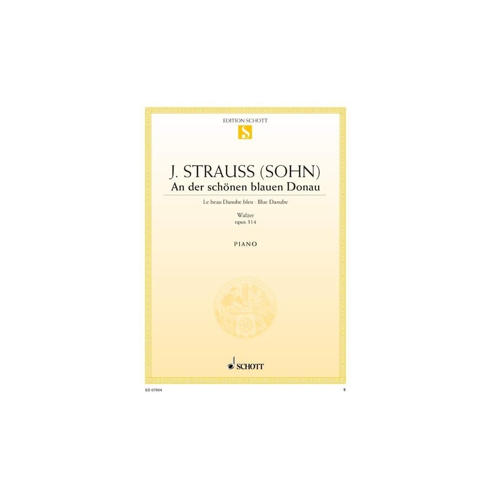Strauß (Son), Johann - Blue Danube op. 314 