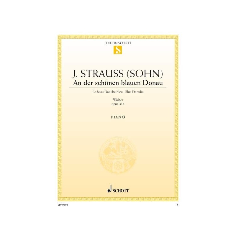 Strauss (Son), Johann - Blue Danube op. 314