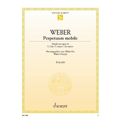 Weber, Carl Maria von - Perpetuum mobile op. 24